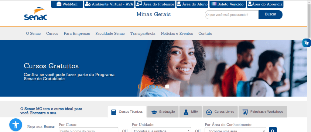 Senac Mg 2023 Inscrições E Vagas Senac Cursos Gratuitos Ead 4141