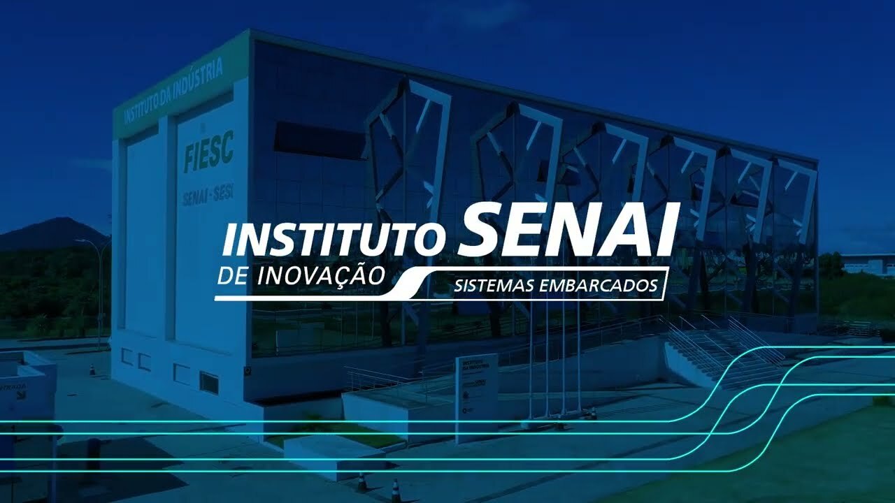 SENAI SC 2025: logotipo de instituição de estudo 