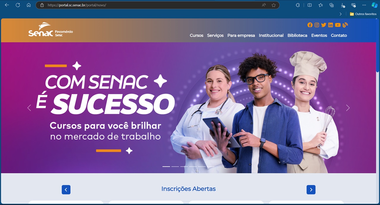 Portal do Senac SC 