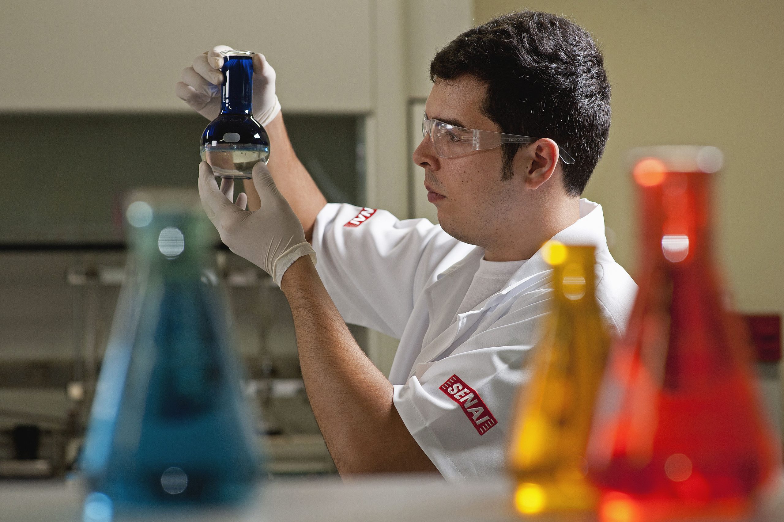 Técnico em Química no Senai