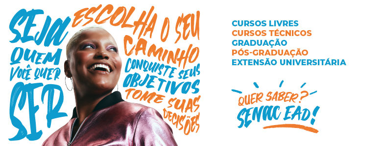 Banner cursos Senac EaD