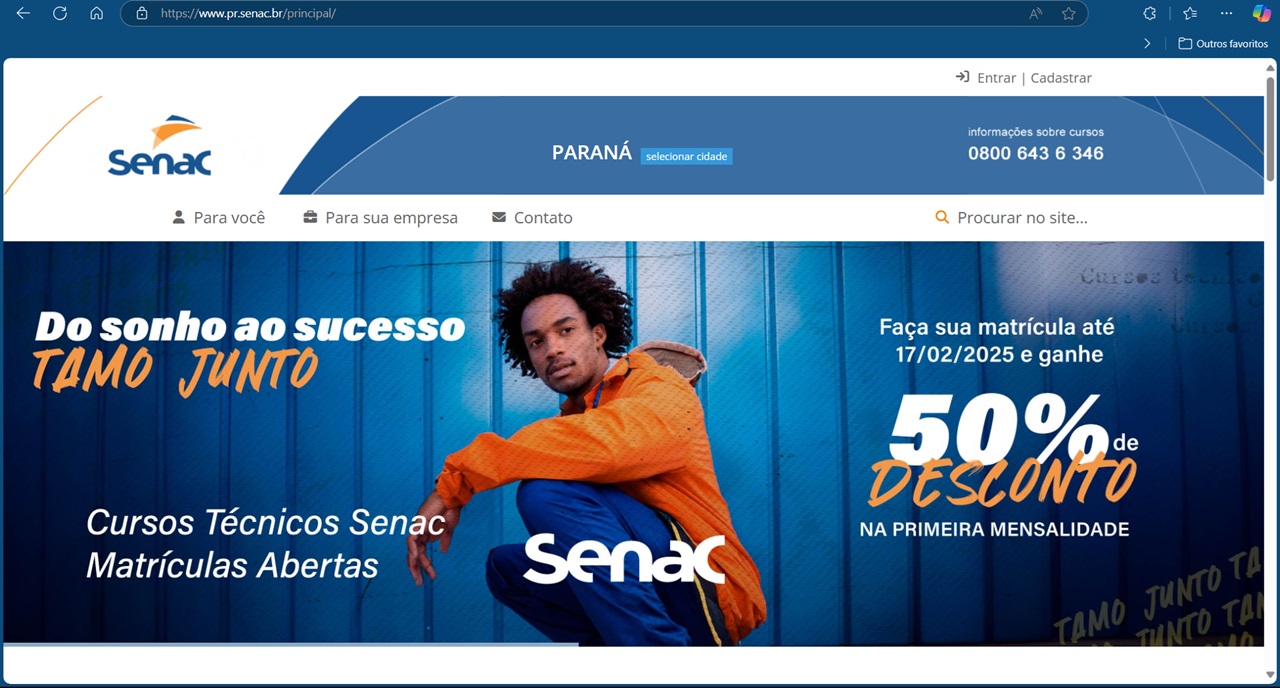 Portal do Senac Paraná 