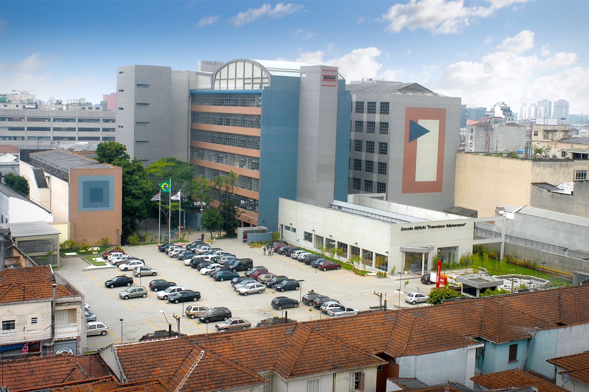 Sede da escola Senai Francisco Matarazzo